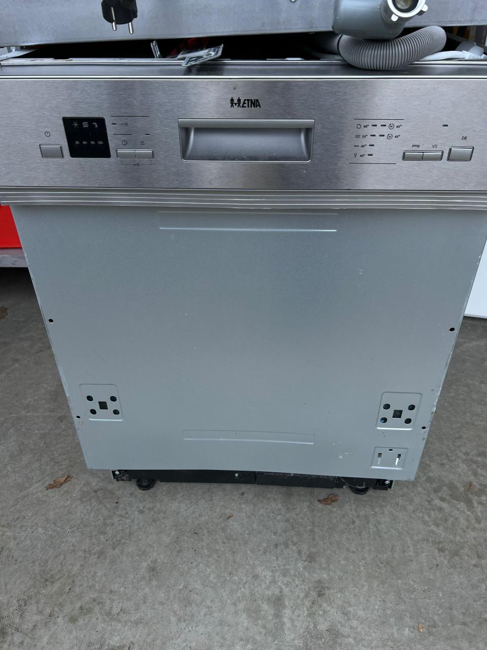 NIEUW! Etna VW47BM inbouw vaatwasser half geïntegreerd 83x60 cm.