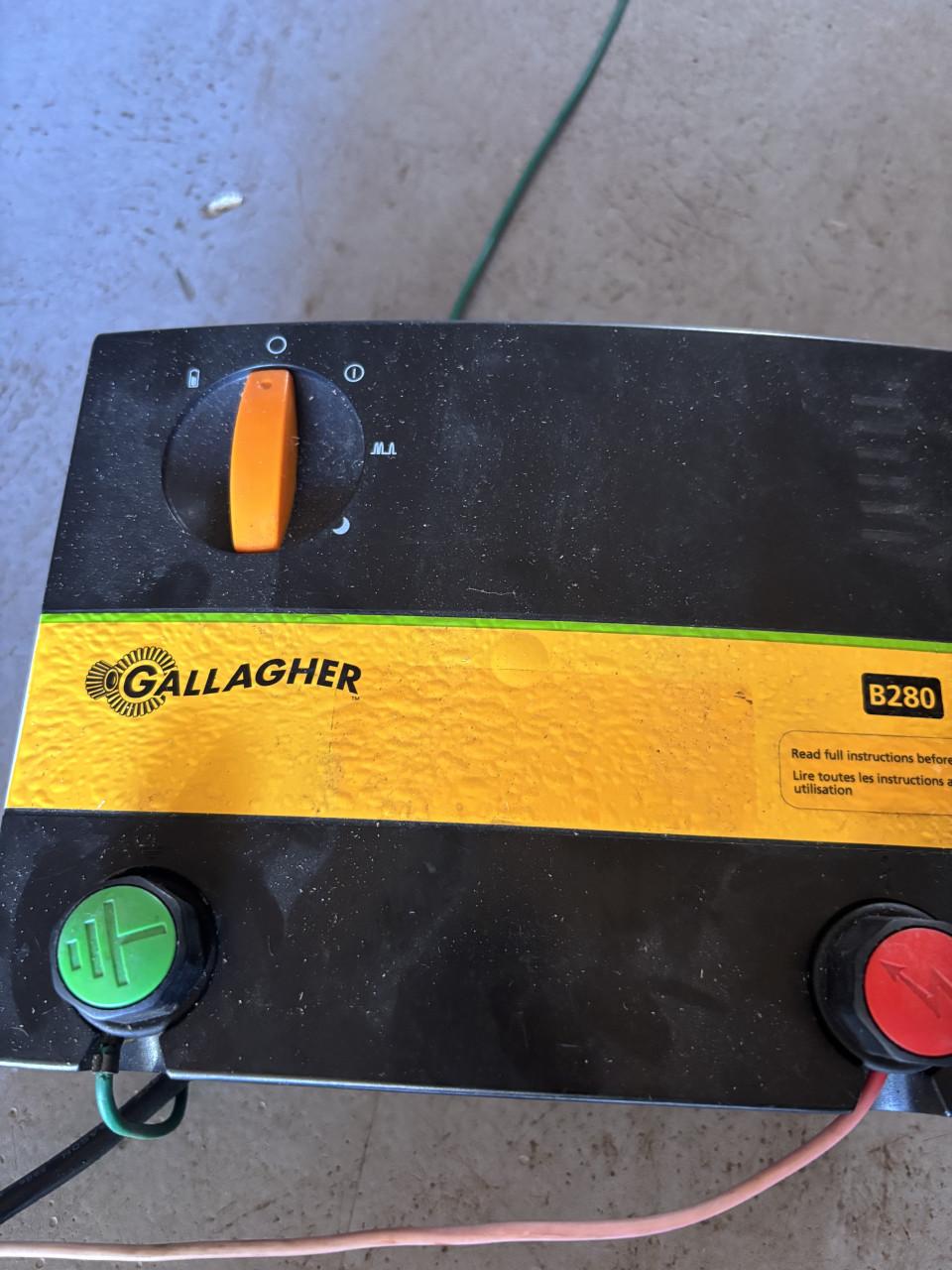 Gallagher b280 schrikt apparaat met aardepin