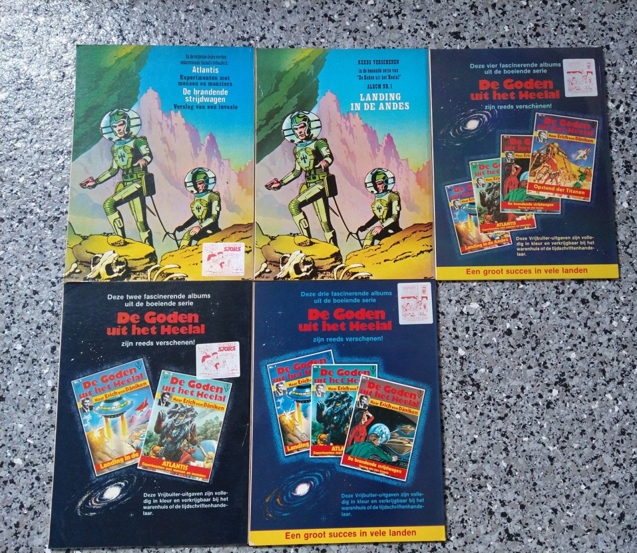 TRIPBOEKEN DIV TITELS