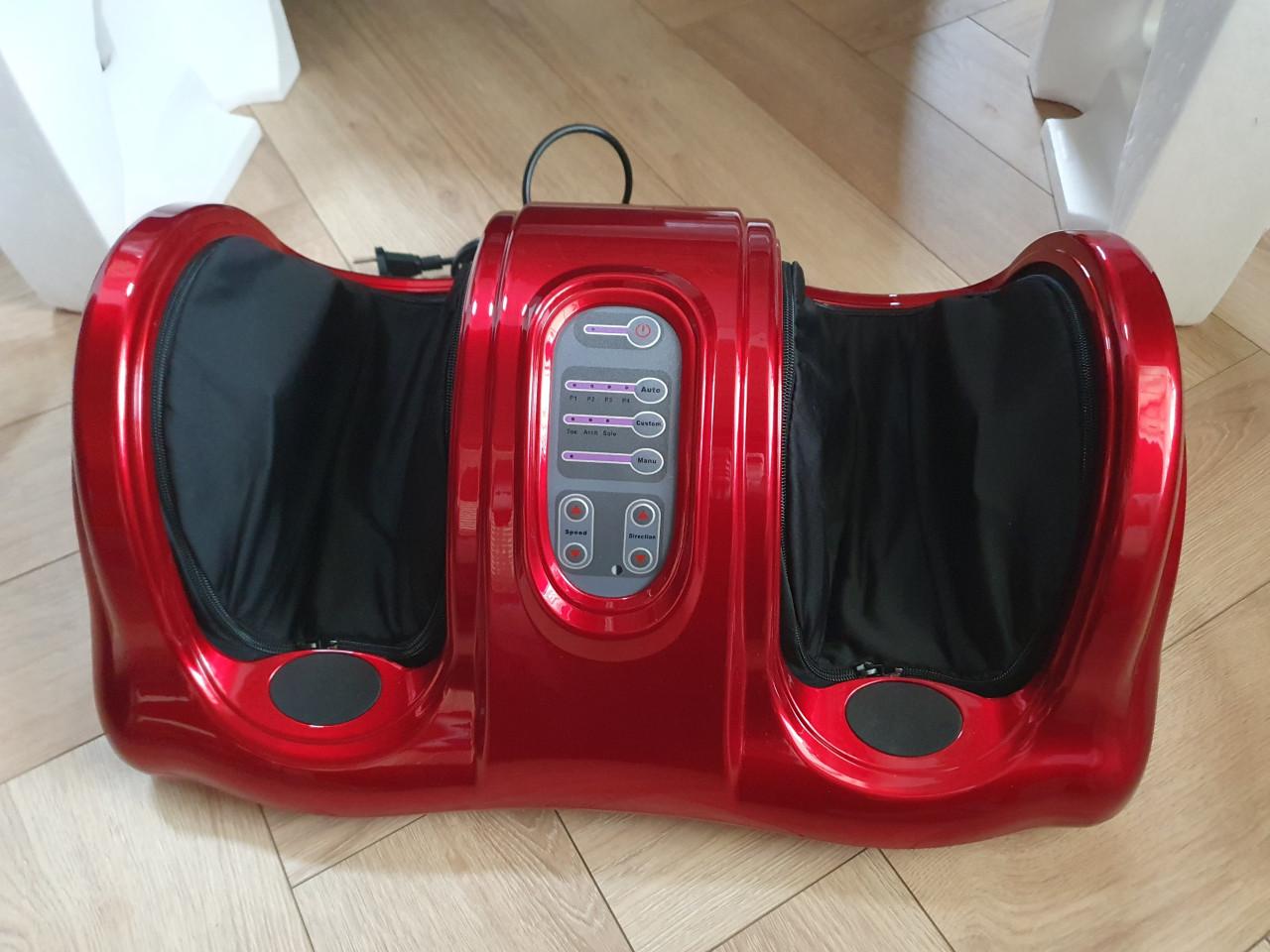 Voetmassage apparaat bloedsomloop • EMS massage • rood • nieuw