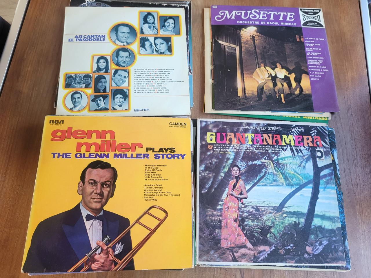 24 mooie LP's jaren '60 en '70.