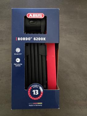 Abus vouwslot Bordo 6200K/95
