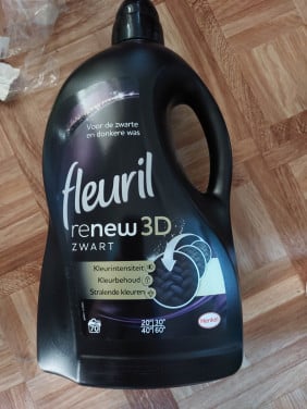 Fleuril black vloeibaar wasmiddel