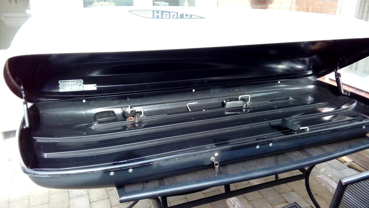 Te huur: dakkoffer 550 liter