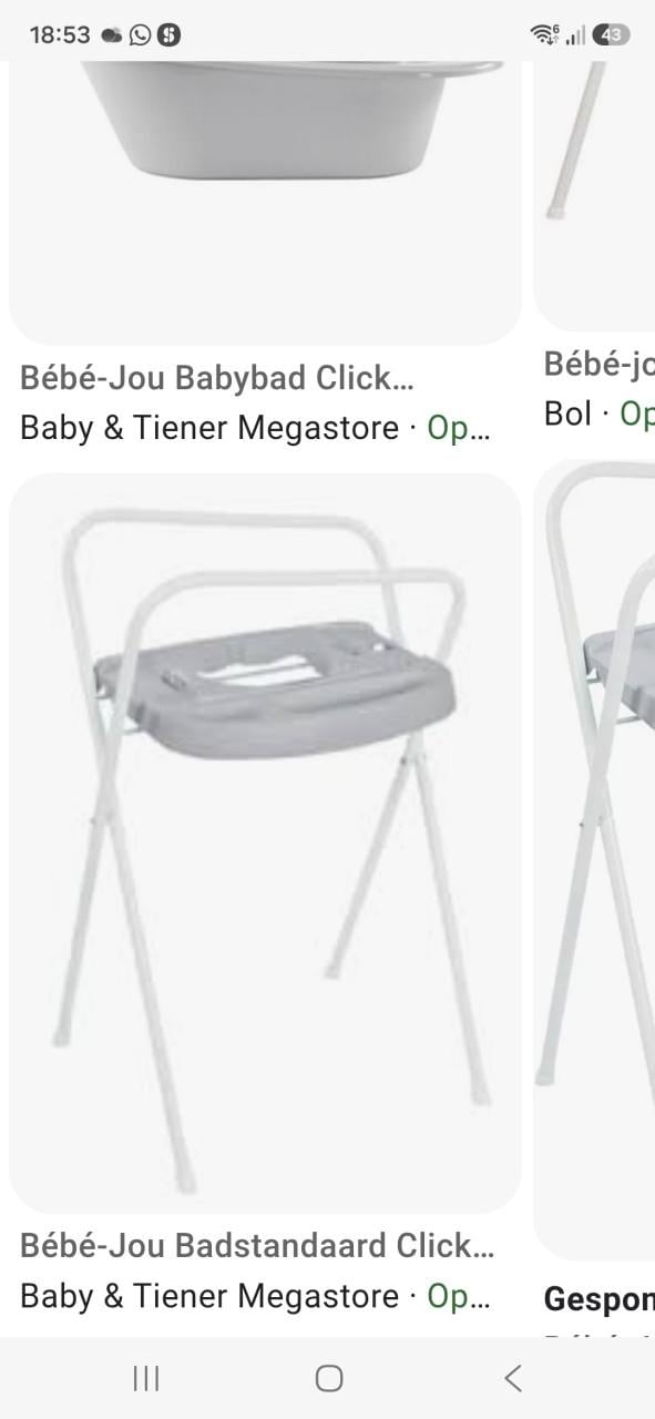Gratis baby badstandaard