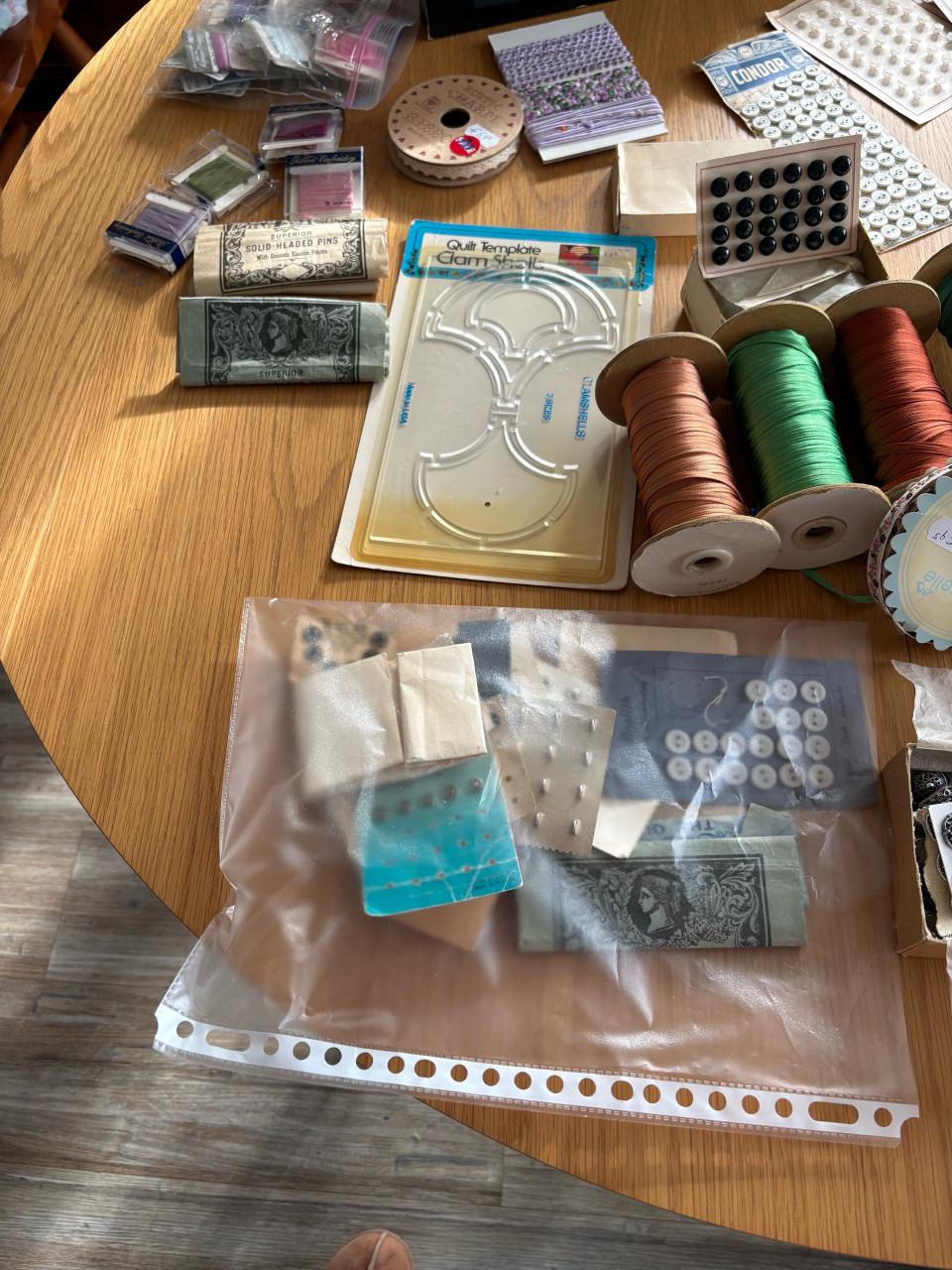 Quilt en borduur spullen