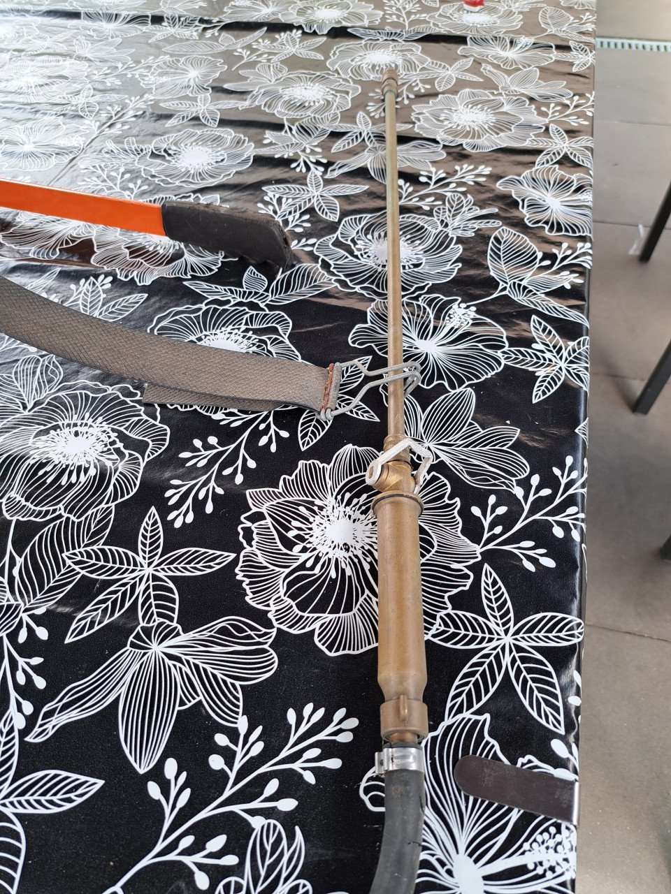Nieuwe ruggensproeier.
