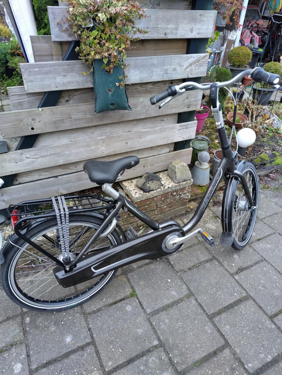 Gazelle lage instap en lage zit damesfiets