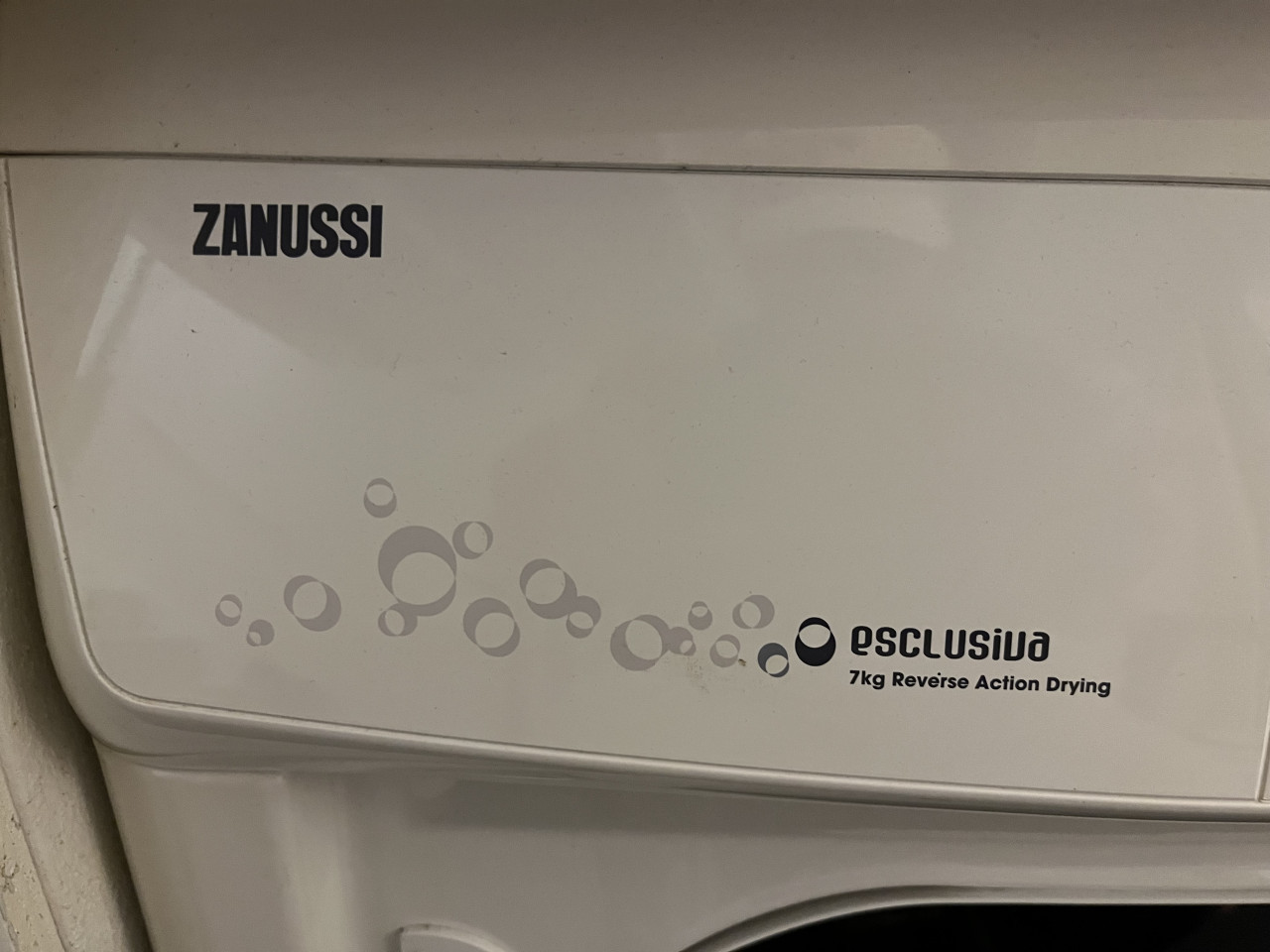 Afvoer droger Zanussi