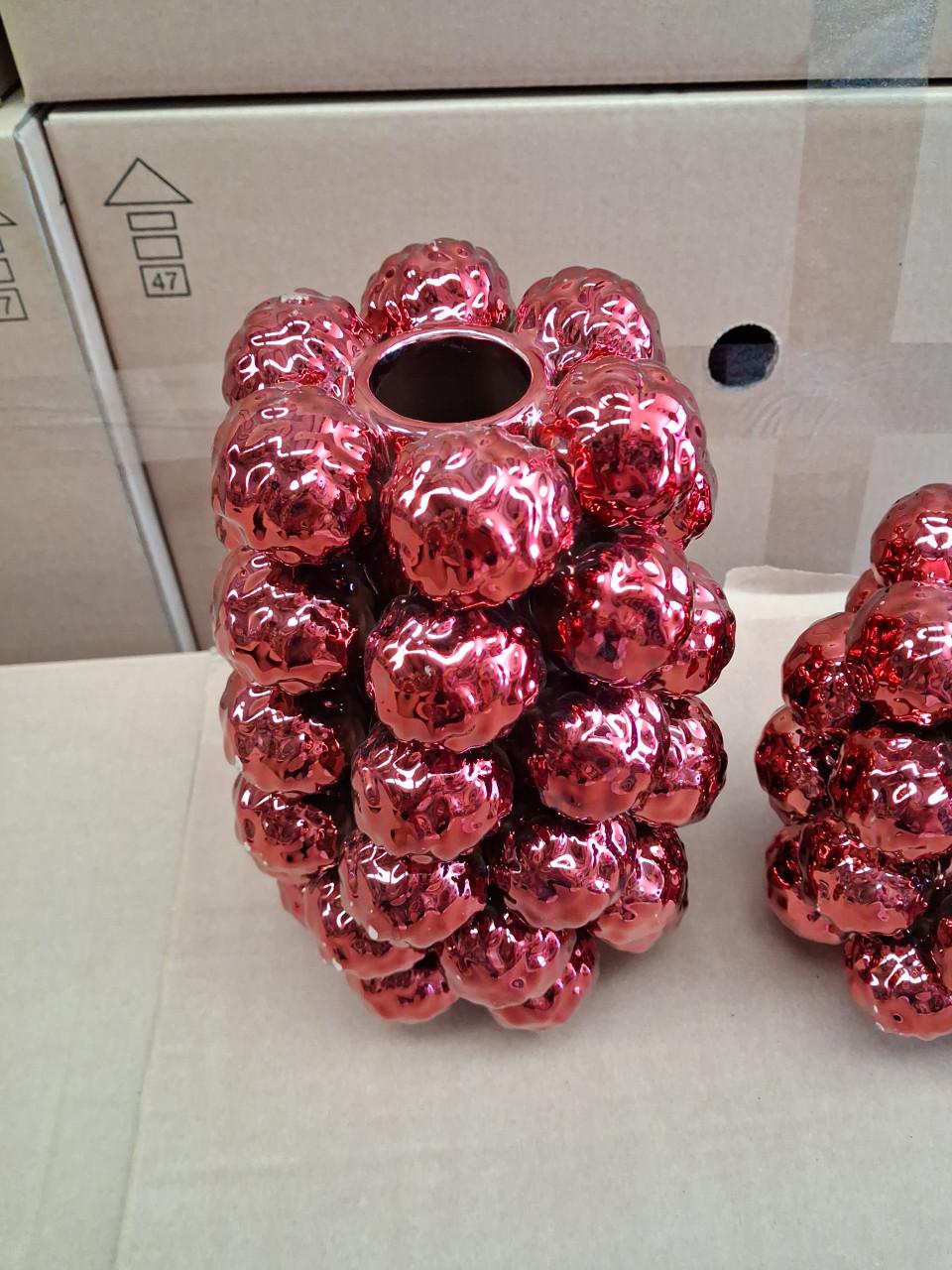 Light & Living LEANJA vazen rood – set van 3 maten