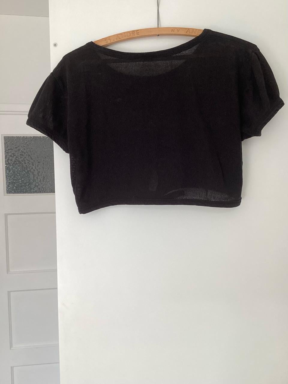 Sandwich crop top maat L nog heel netjes