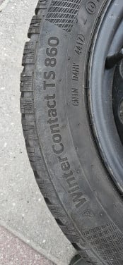 Winterwielen met velg Aygo