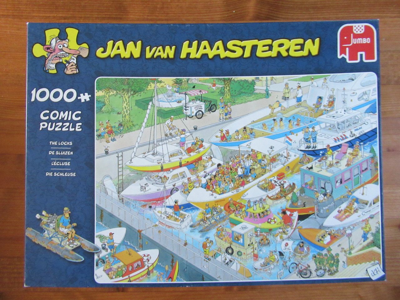 Jan van Haasteren puzzel 1000 stukjes, De sluizen, zo goed als nieuw