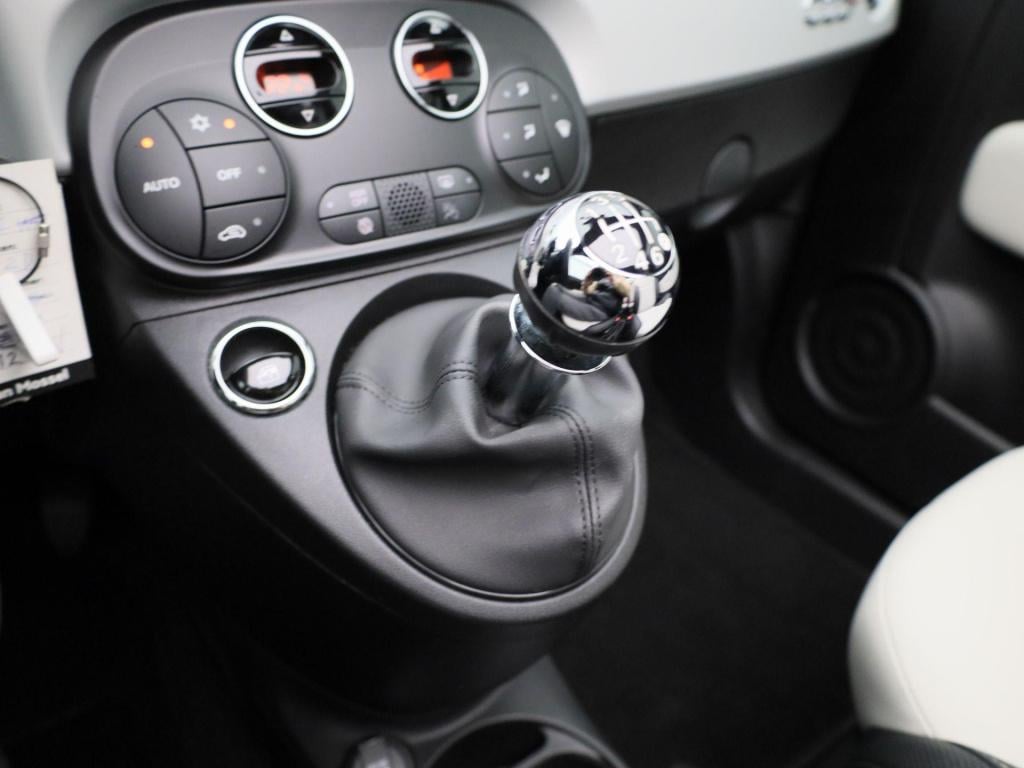 Fiat 500 C 1.0 hybrid star | cabrio | half-leder | navigatie | climate cont