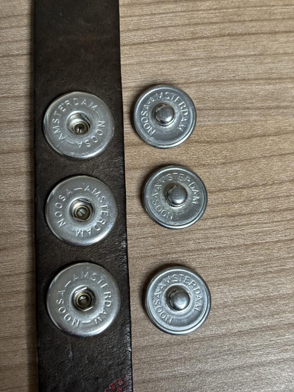 Noosa klik lederen armband