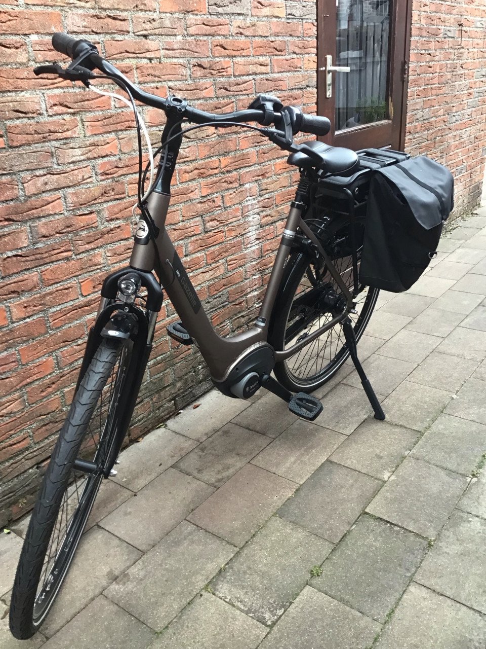 Te koop prachtige electrische dames fiets merk Gazelle Paris