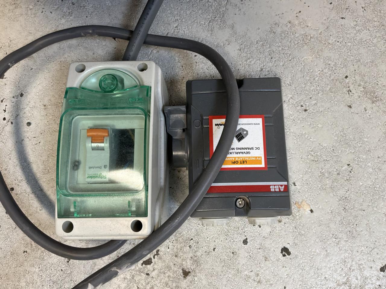 Omvormer voor zonnepanelen