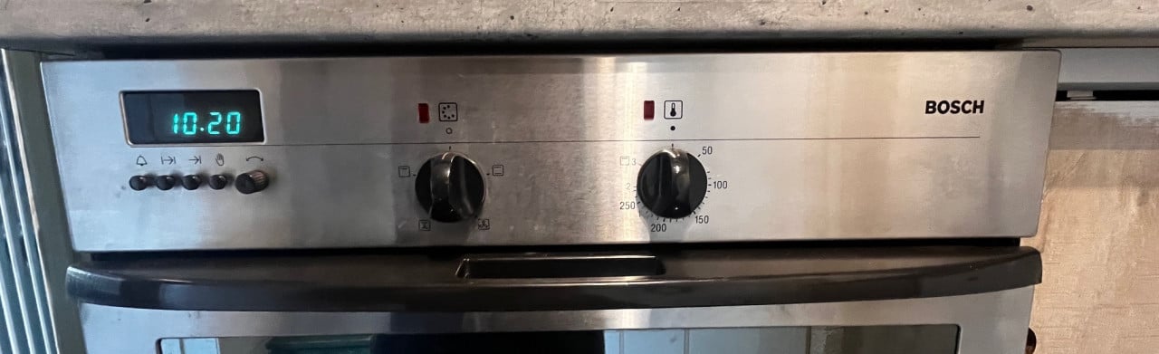 Inbouwoven, groot model met grill