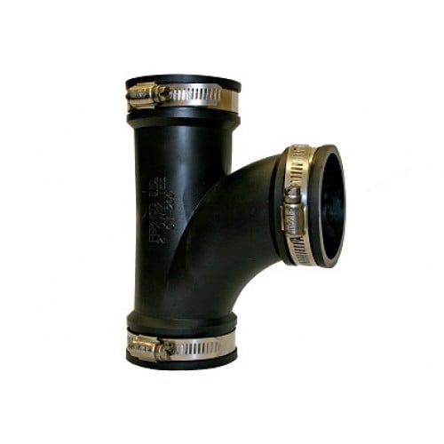 Eindkap endcap 2" 60mm-53mm met RVS klem