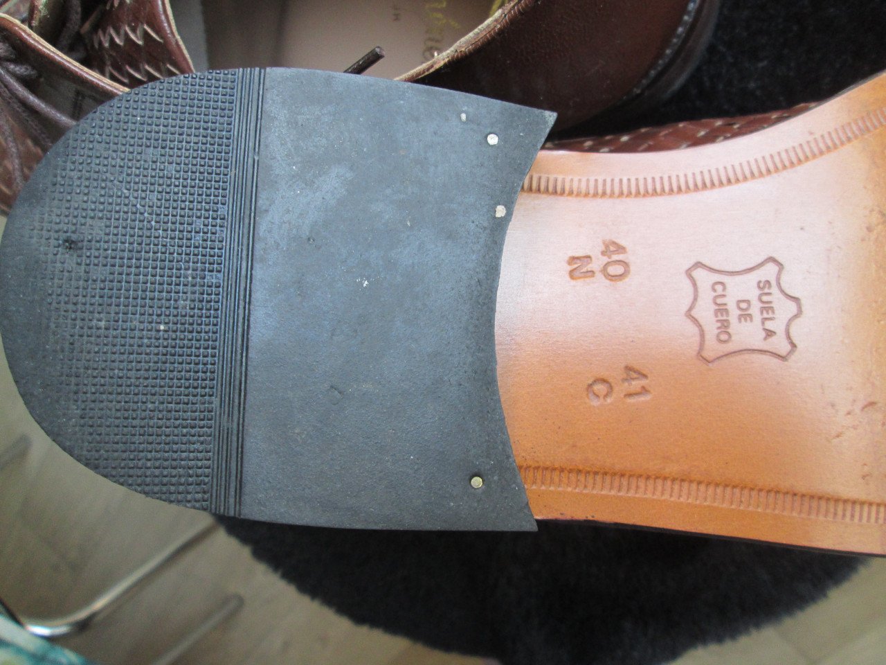 Leren herenschoenen