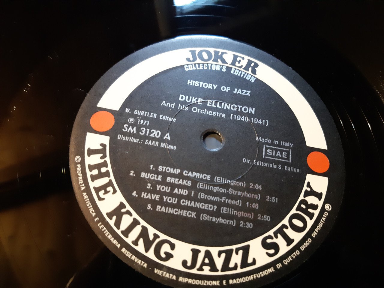 LP Duke Ellington