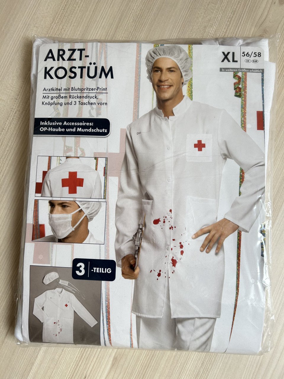 Carnaval / verkleed outfit..... Dokter / arts