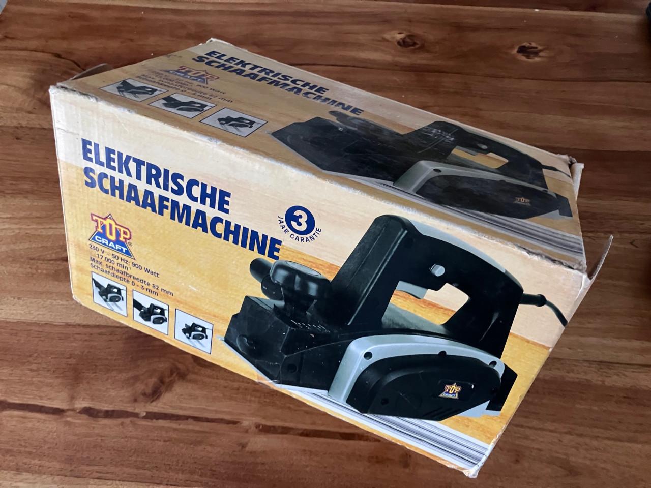 Topcraft schaafmachine, zgan