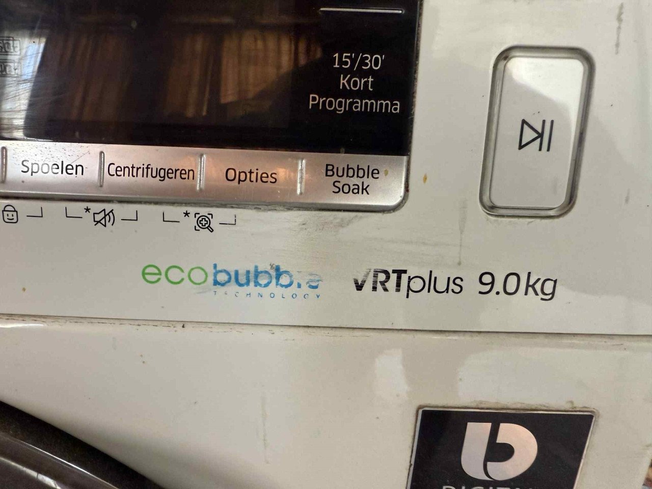 Samsung wasmachine WW90J6600CW EcoBubble