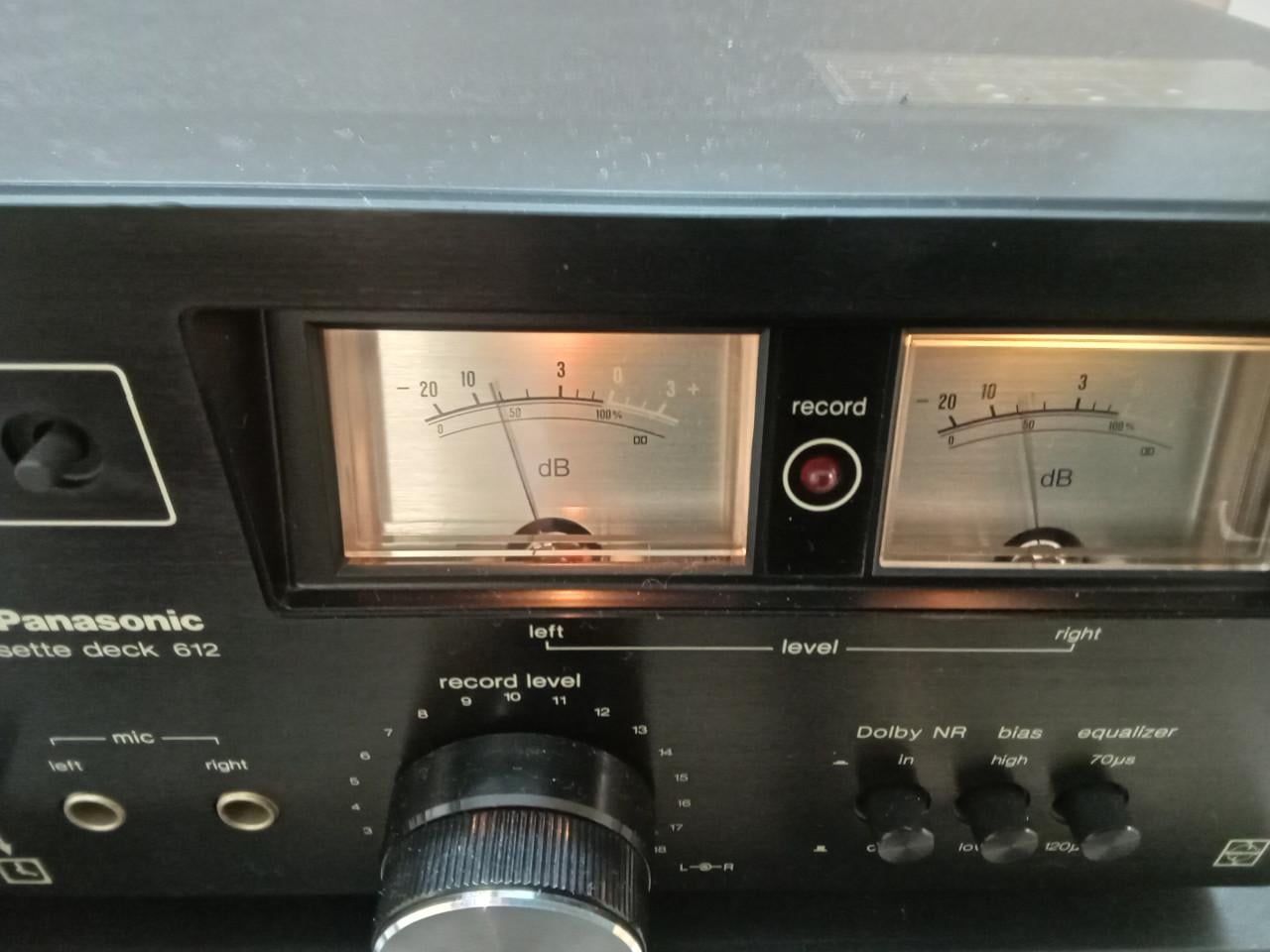 National panasonic  612 cassettedeck [technics]