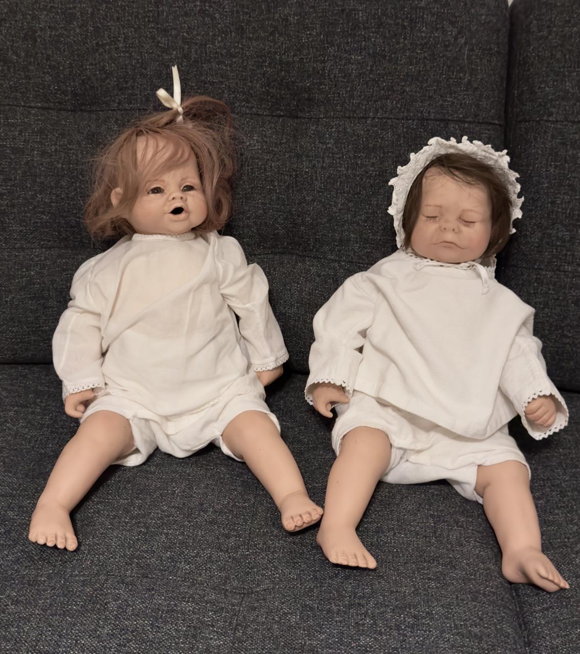 Handgemaakte porseleinen poppen