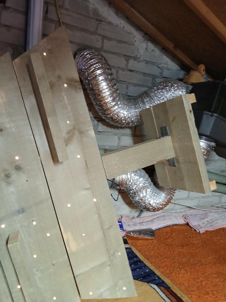 Kerstboom steigerhout