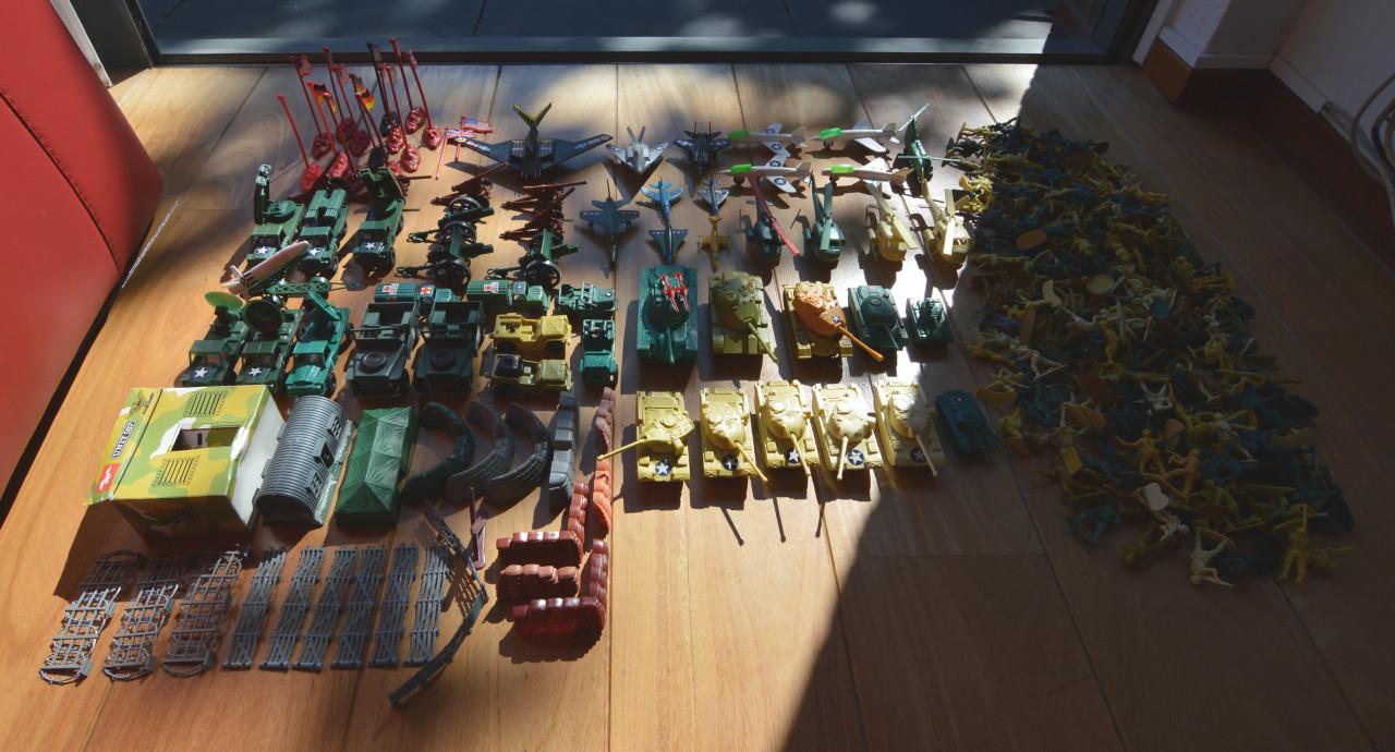 Megaset green army men (legerset speelgoed)