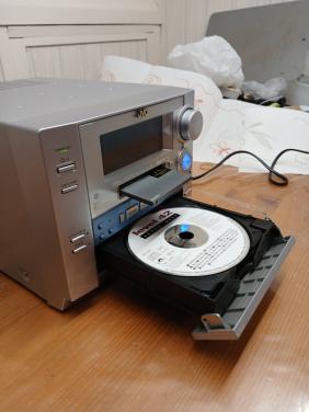 JVC Minidisc systeem