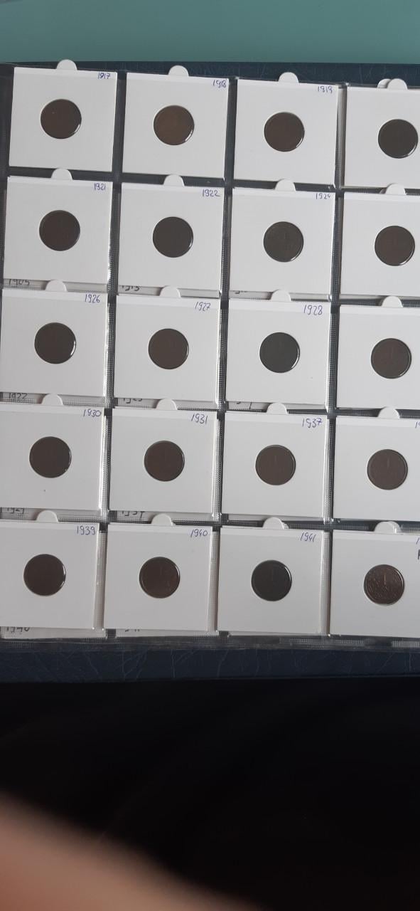 Serie centen wilhelmina