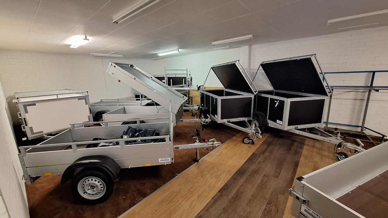 Ruim assortiment aanhangwagens – direct uit voorraad leverbaar.