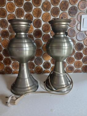 Tinnen lampen