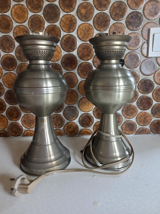 Tinnen lampen
