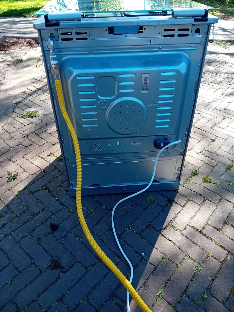 Gasfornuis met elektrische oven