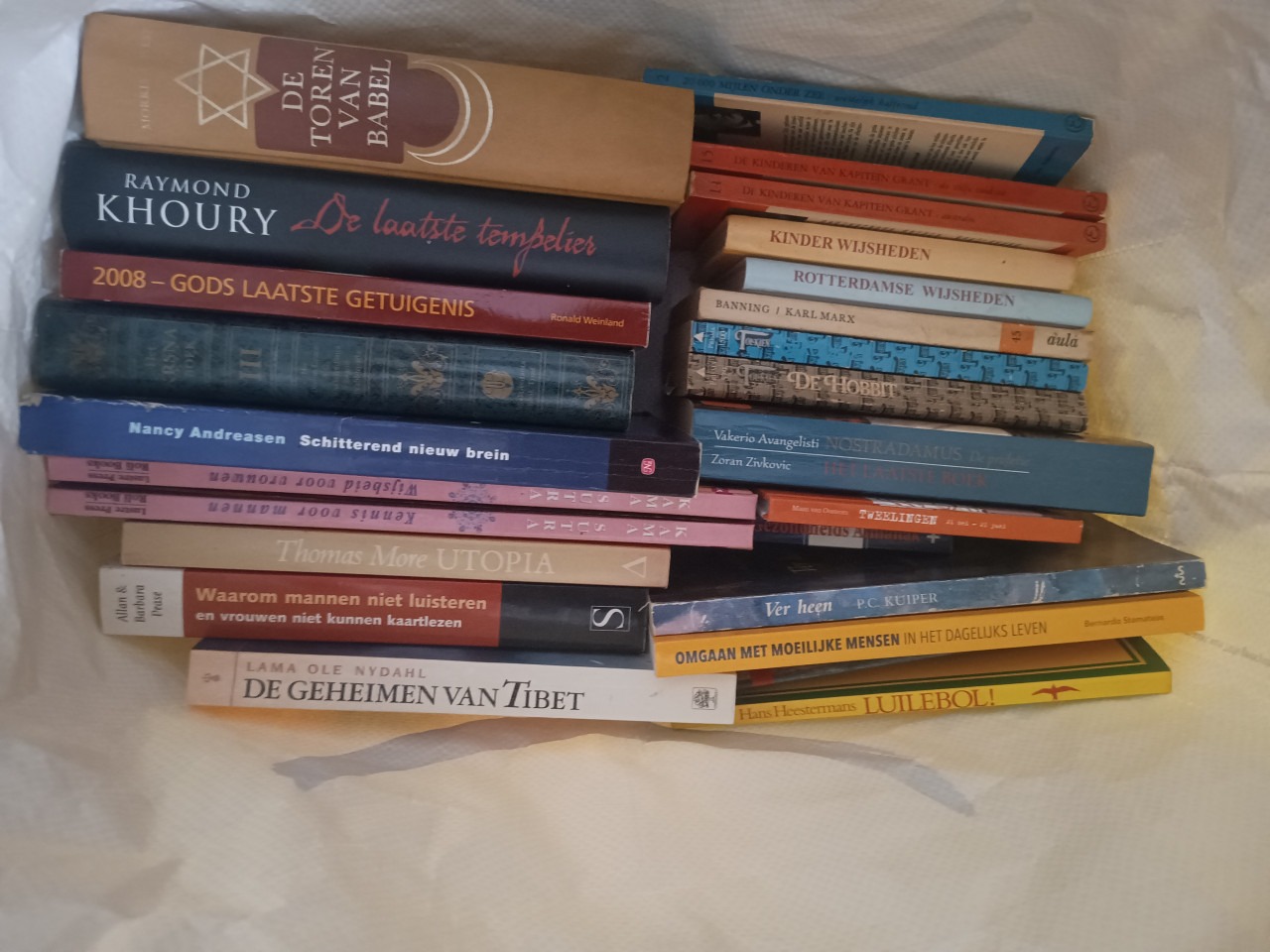 100 boeken voor 20 euro