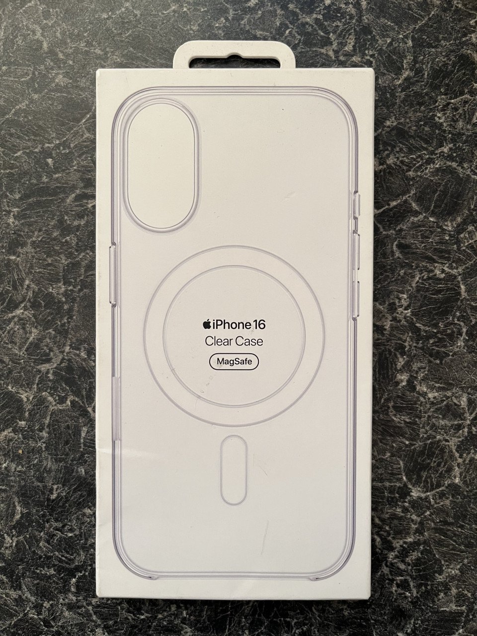 (Origineel) Doorzichtig hoesje met MagSafe voor iPhone 16 20€