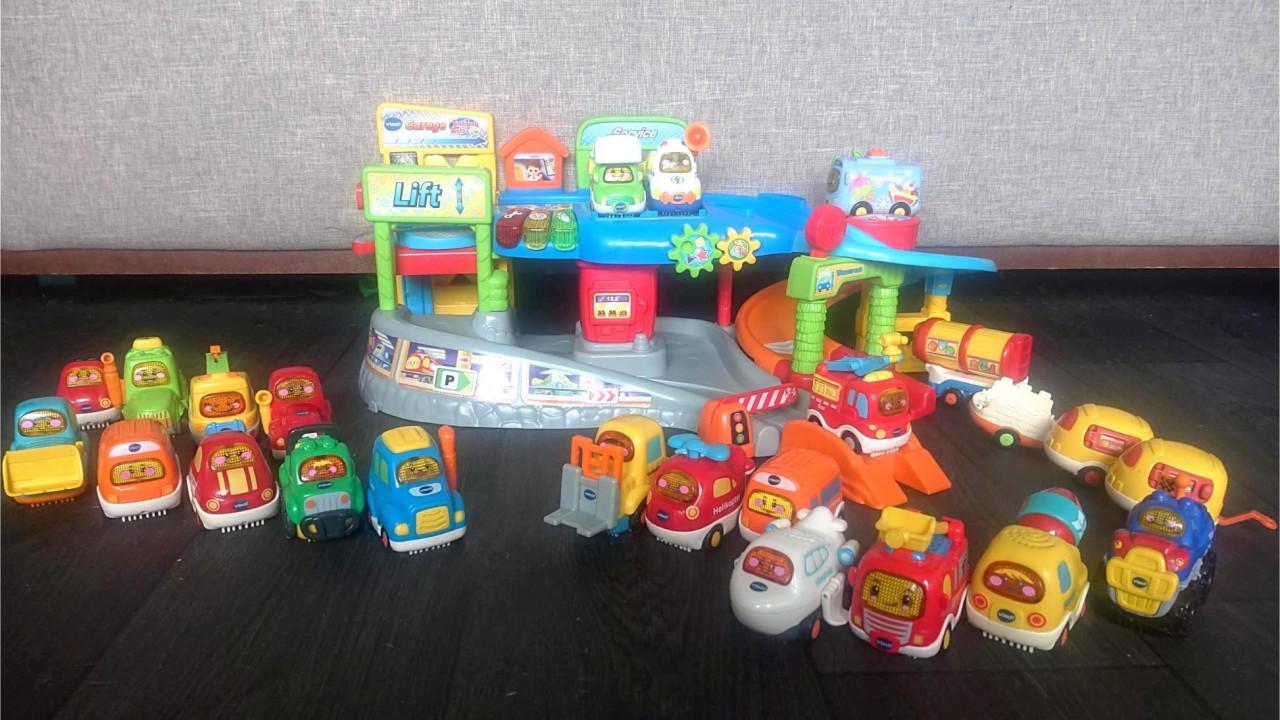 Auto garage Vtech Toet toet +20 auto's
