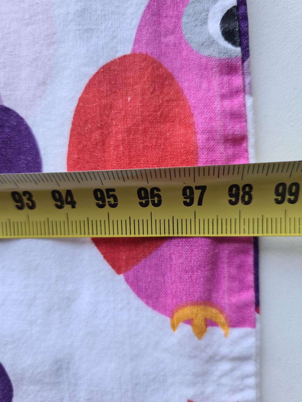 Roze , rood ,wit peuter / kleuter dekbedovertrek