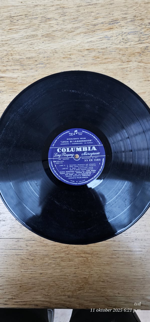 Drie prachtige klassiekers (langspeelplaten) te koop