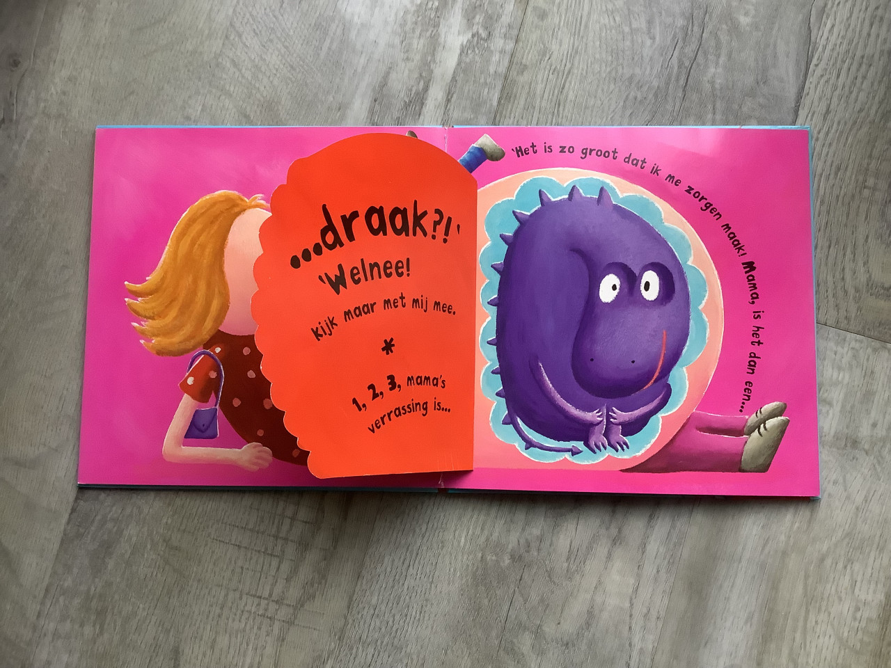 Boek, wat zit er in je buik mama