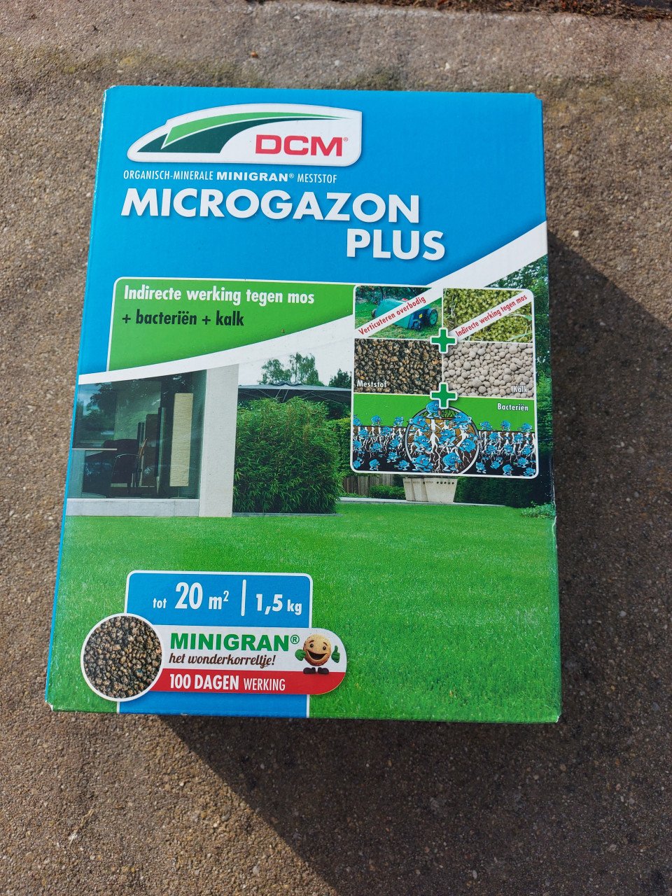 Microgazon plus bemesting voor het gazon