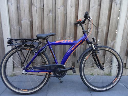 🚲 Batavus Snake Jongensfiets – 26 inch – 3 Versnellingen Blauw/Oranje 💙🧡