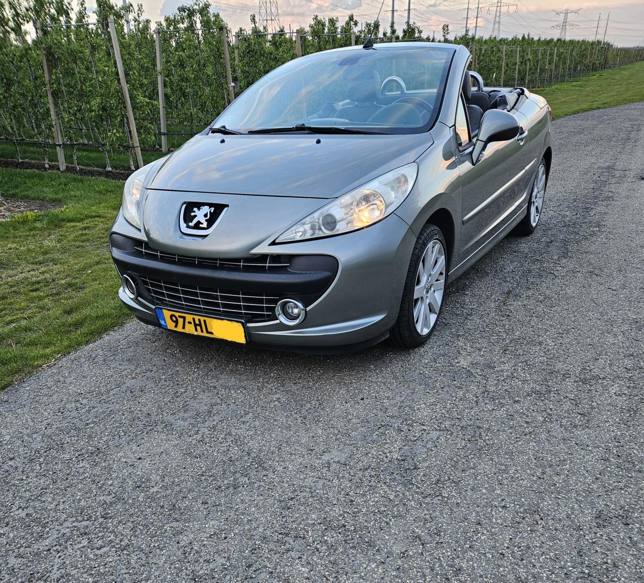 Mooie Peugeot 207cc Cabrio
