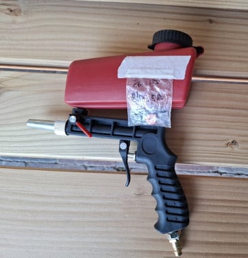 Zandstraal Pistool