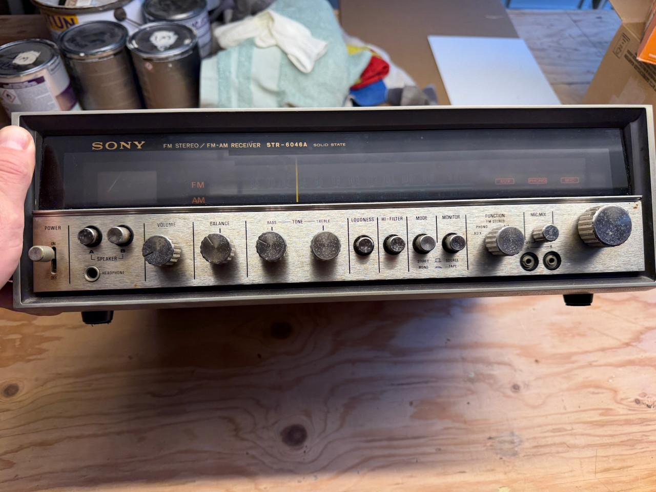 Sony receiver