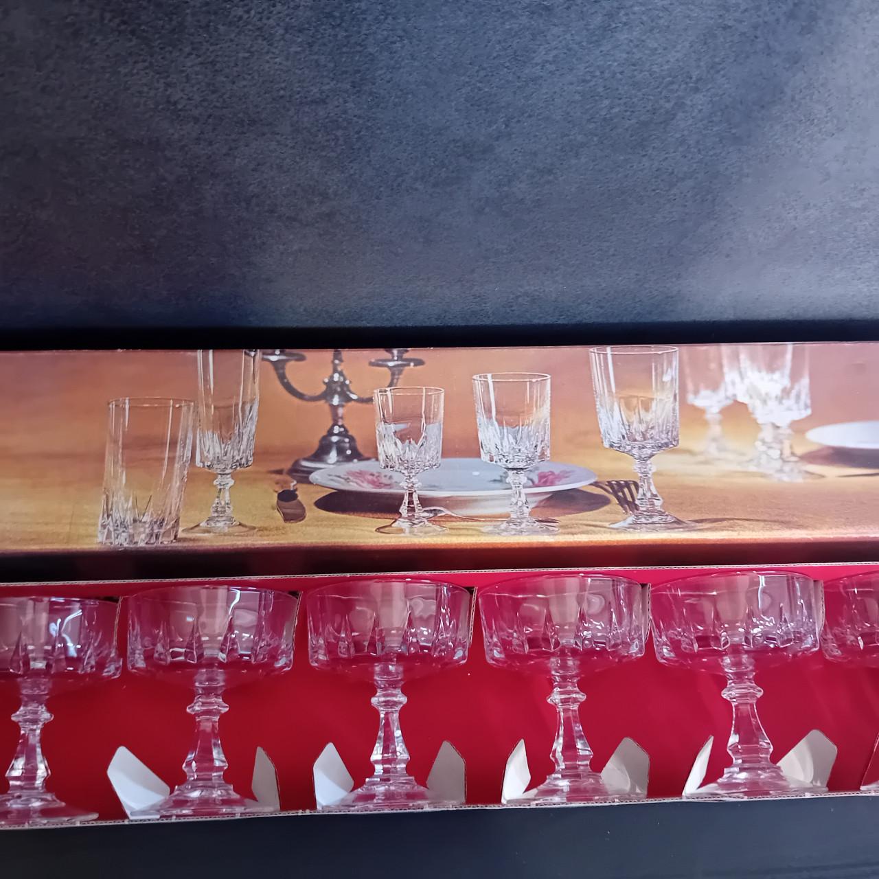 Crystal D'arques likeur glazen